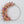 Hangende flowerhoop met droogbloemen