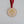 Kerstornament met gouden pootje en naam van je huisdier