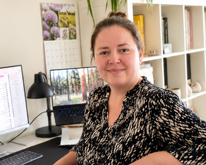 Oprichter en eigenaar Inge Koekoekx van Studio Momenta